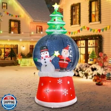 MUMTOP Inflatable Snow Globe-Christmas Inflatable Outdoor Decorat