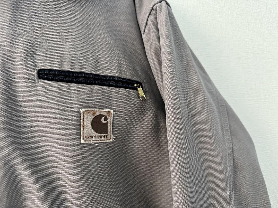 超スペシャル 90s カーハート デトロイトジャケット J76cmt L グレー 90s Carhartt Detroit Jacket XL J76CMT USA – NO BURCANCY