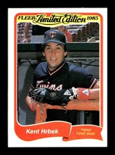 KENT HRBEK ⚾ 1985 Fleer Limited Edition #13 Minnesota Twins NM