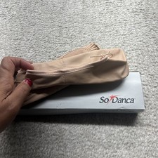 Dance Ballet Shoes So Danca Adult SD110L Pink Split Sole Leather super-pro 3 1/2