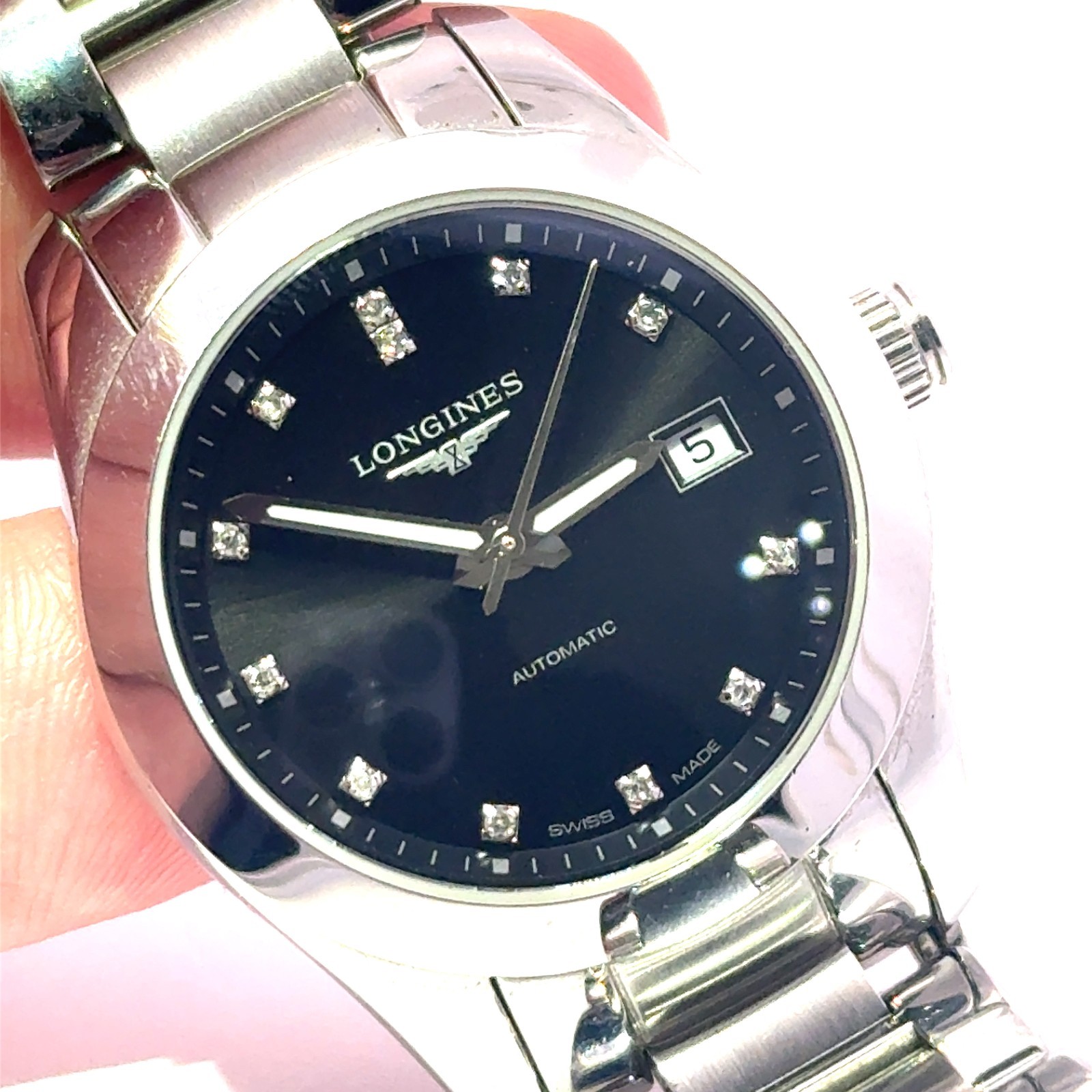 Longines Conquest Classic Automatic Stainless Ste… - image 11