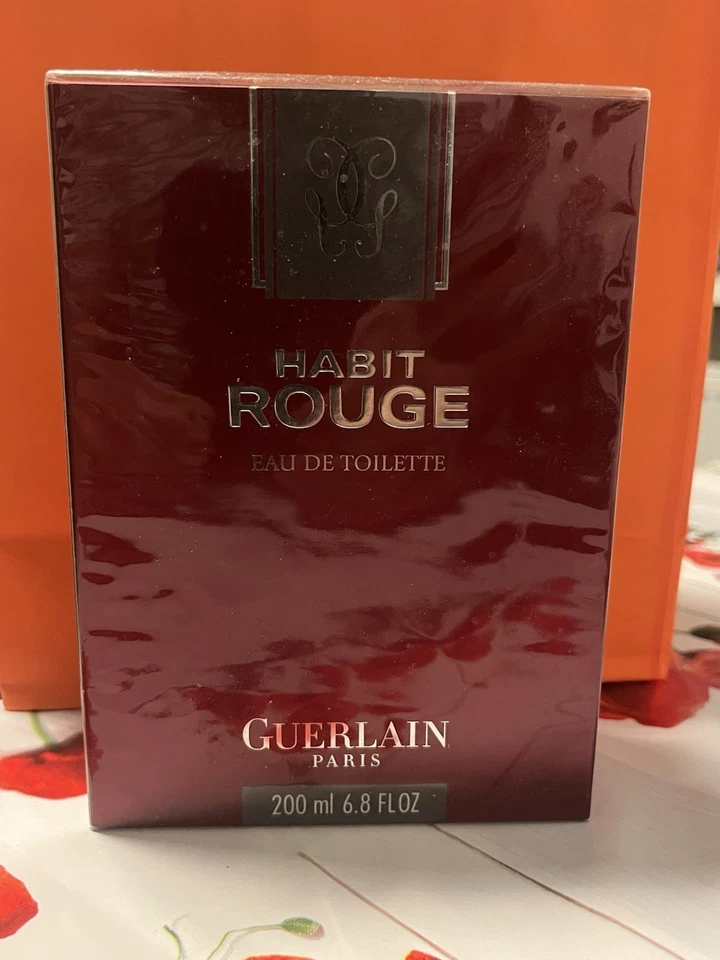 Guerlain Habit Rouge 200 ML EDT Vintage