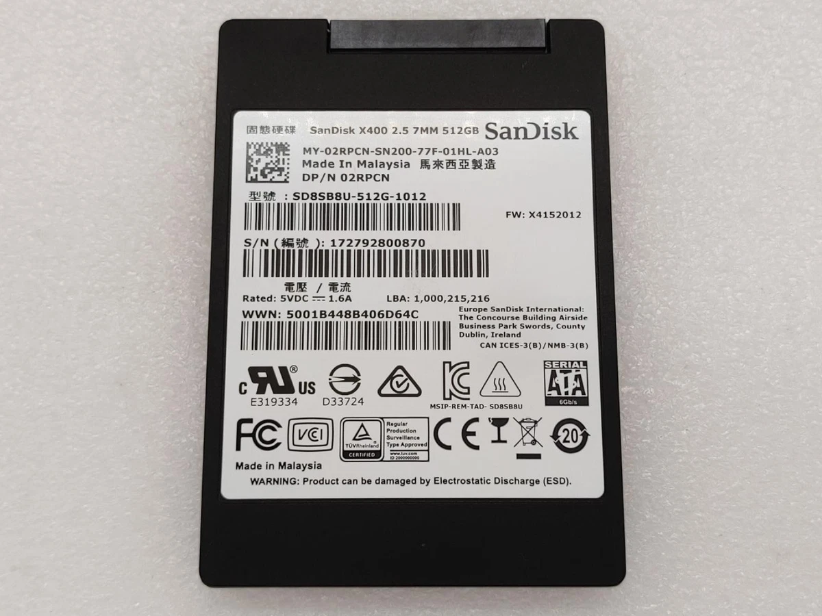 SanDisk 512 GB Solid State Drives for sale - eBay