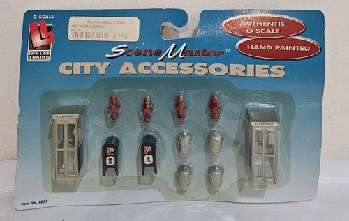 Life Like Item nº 1851 O Scale City Accessories Scene Master (Pack de 12) | Zustand: New
