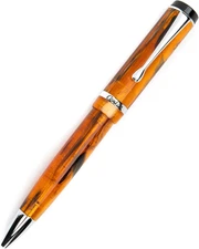 Duragraph Ballpoint Pen in Amber – Luxury Writing Instrument with Warm Amber Fin