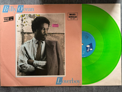 Billy Ocean    Loverboy / 12'' Vinyl Maxi *green vinyl