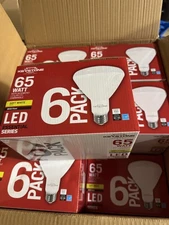 Keystone LED R20 Bulbs 6-Pack 7.5W 50W Eq 3000K Dimmable E26 BR20