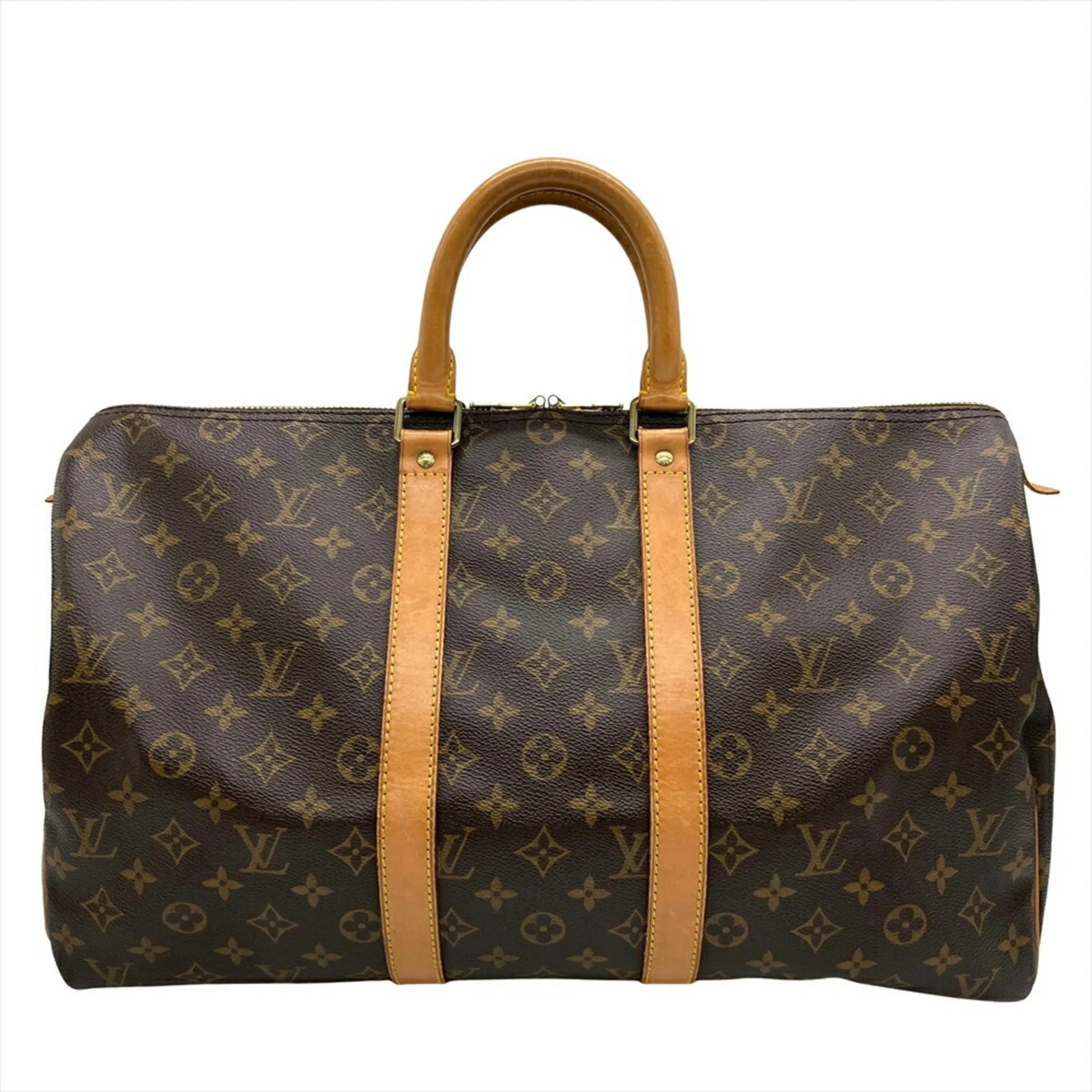 Louis Vuitton Keepall 45 Boston Bag, Monogram Canvas, M41428, Brow... GZl1dlbq