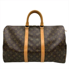 Louis Vuitton Keepall 45 Boston Bag, Monogram Canvas, M41428, Brow... GZl1dlbq