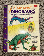 1994 Walter Foster I Can Draw Dinosaurs Other Prehistoric Creatures