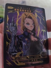 Dragonball Z CCG Android 18 CP Custom China CCG Karte In Top Zustand Selten