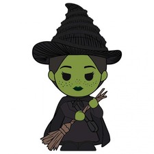 Wicked Elphaba 3D Foam Magnet Multi-Color