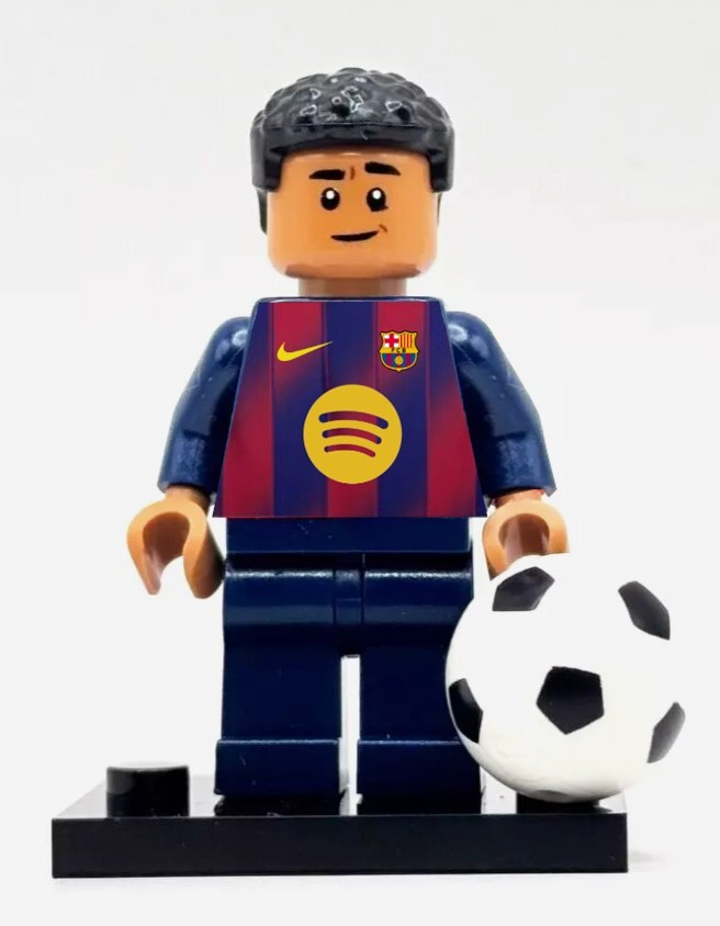 Lego Football Barcelona FC Minifigure Player Lamine Yamal