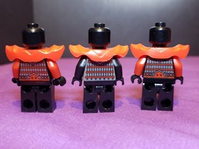 LEGO Ninjago Minifigure Lot Stone Army Warrior Scout Swordsman Red Blue *Read*