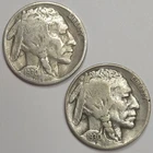 1930-P 1930-S Buffalo Nickel Set (Lot#1)