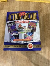 Swift Software Platinum 5 Pak Action Arcade 3D Pak Big Box Pc Computer Game
