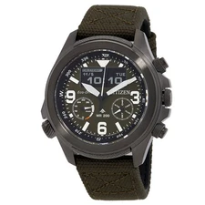 Citizen Promaster Land Analog-Digital Green Dial Men's Watch JV1005-02W