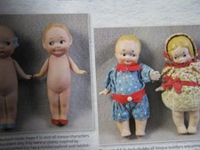 18p Pairs Twins Couples Doll History Articles/German Bisque Cloth/ Marlowe