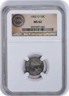 1902-O Barber Silver Dime MS62 NGC