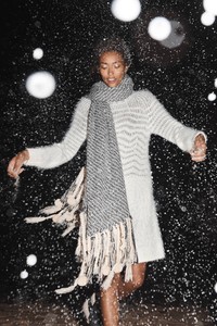 sleeping on snow sweater dress