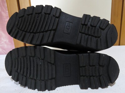 UGG® AUSTRALIA MARKSTRUM STOUT LEATHER CHELSEA BOOTS UK 4 EUR 37