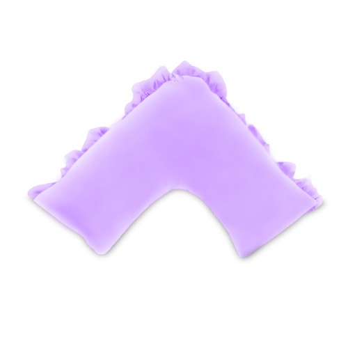 V Shape / Tri / Boomerang Ruffled Pillowcase 280TC ( Multicolor Choose