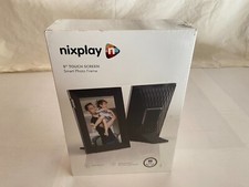 Nixplay 8  Wi-fi Cloud Digital Photo Frame Hi-Res Display HD Alexa Google Play
