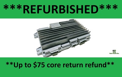 Grp608 Audio Amplifier 2012 Lincoln MKZ 2.5 CA5T18B849BB for sale