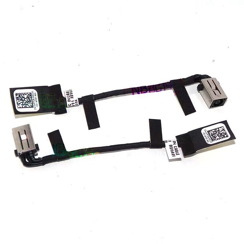 Deal4GO DC Power Jack Cable For Dell Inspiron 14 3467 15 3567 3576 Vostro 14 3468 15 3568 FWGMM 0FWGMM 450.09W05.0021 450.09W05.0001(Black