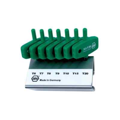 Wiha 36590 Torx Key Set Torx Key Set: 7 Pc, Wing Handle, T6 to T20