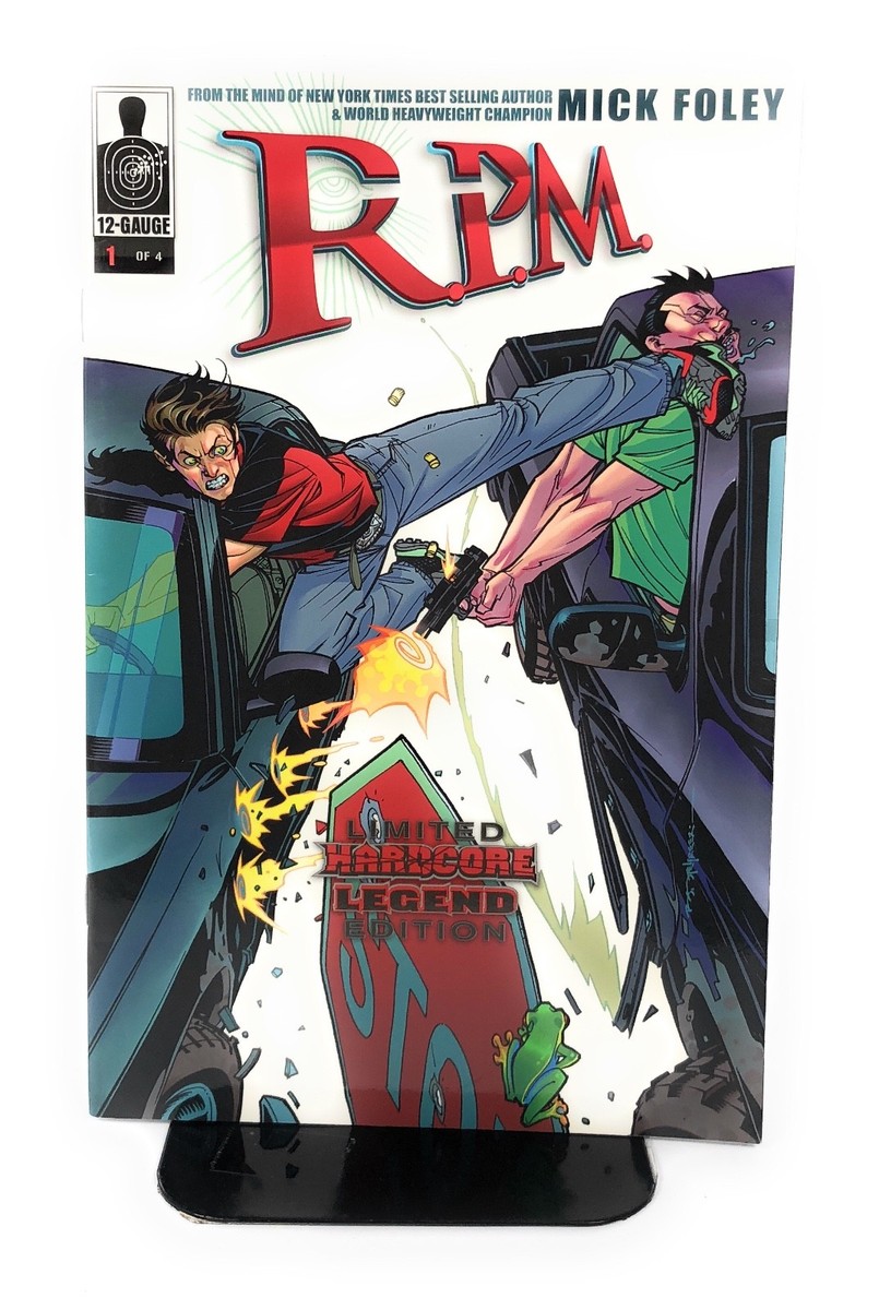 R.P.M. #1 Limited Hardcore Legend Edition Mick Foley 1st print 12