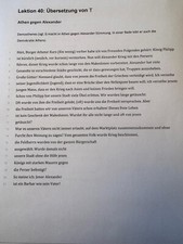 Latein Campus 2  Kapitel 38-70 Lösungen der Übungen inkl. den Text Übersetzungen