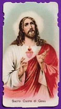 SANTINO HOLY CARD, SACRED HEART OF JESUS - REF. 10592