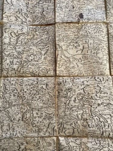 Espagne, Extramadura; Lopez de Vargas Machuca Tomas - Mapa de la provincia. 1773 - Picture 7 of 11