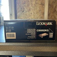 Cartuccia toner nero resa standard Lexmark C500S2KG originale