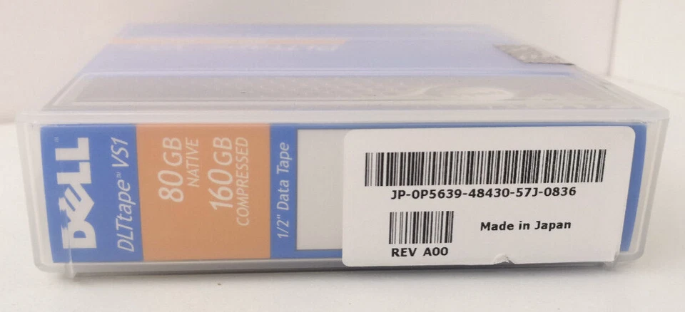 DELL DLTtape VS1 80GB/160GB JP-0P5639-48430-57J-0836 , DLT Tape , alle DLT VS160 - Bild 2 von 4