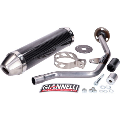 Endschalldämpfer Giannelli Carbon mit ABE für Yamaha DT 50 R 2004