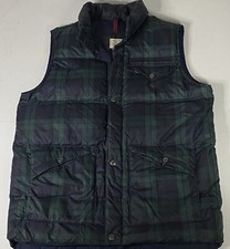 Vintage Goose Down Puffer Vest Lands End Jacket Kids Size XL 18 - 20