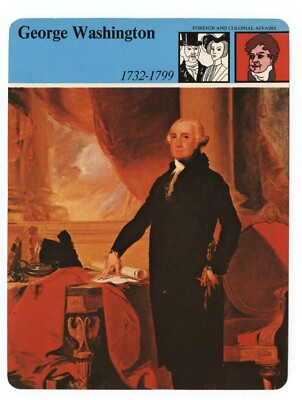 George Washington Foreign & Colonial Affairs Edito Service British ...