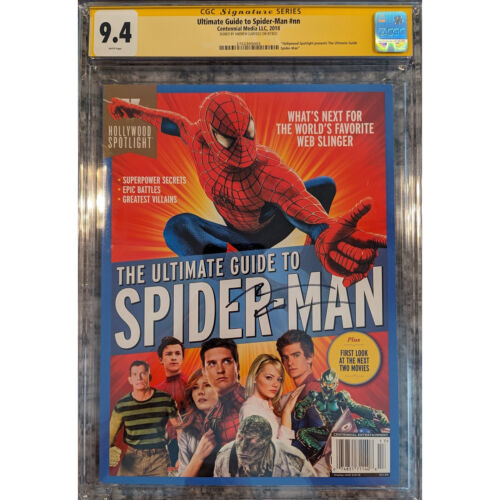 Ultimate Guide to Spider-Man__CGC 9.4 SS__Signed by Andrew Garfield - Picture 1 of 1