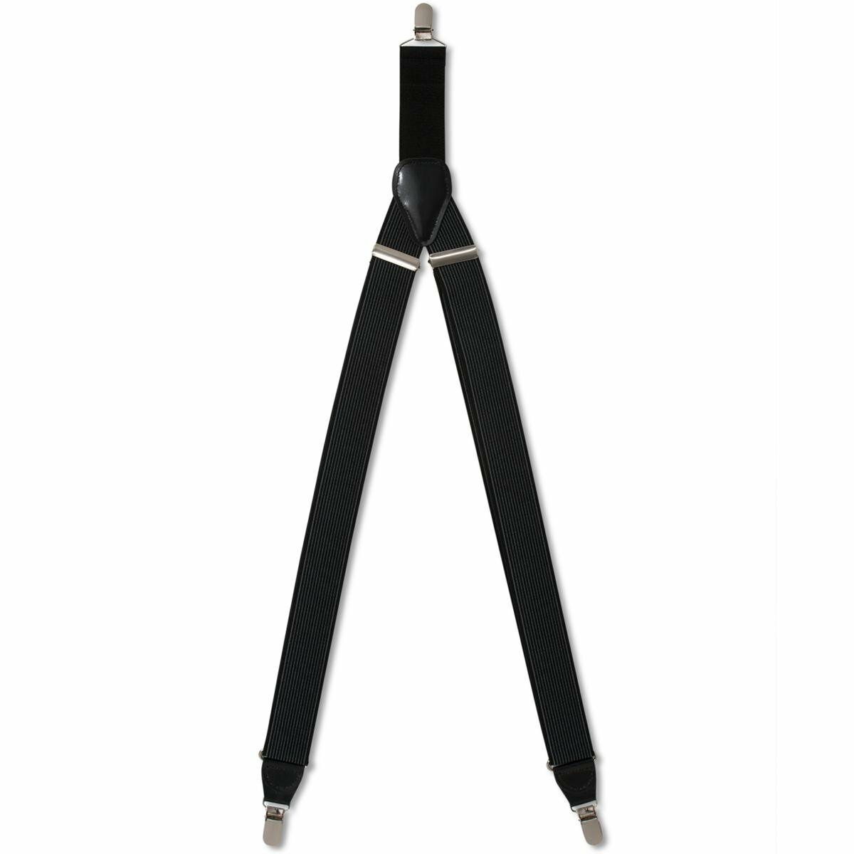 Мужские подтяжки-клипсы в рубчик толщиной 35 мм серыйчерный OS 3790₽