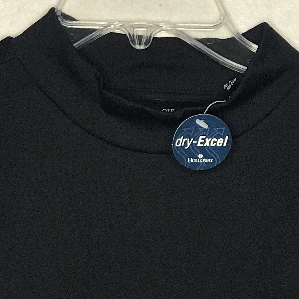 Camisa Holloway Para Hombre Grande Negra Ligera Dry-Excel Cuello Alto Poliéster Nueva con Etiquetas Foto 2 de 4