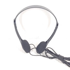 Sony MDR-023 Adjustable Wired Headphones Black Tested Working - Free Shipping 