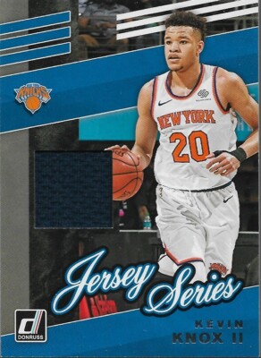 Kevin Knox II Donruss 19-20 #JS-KKX Jersey Series New York Knicks