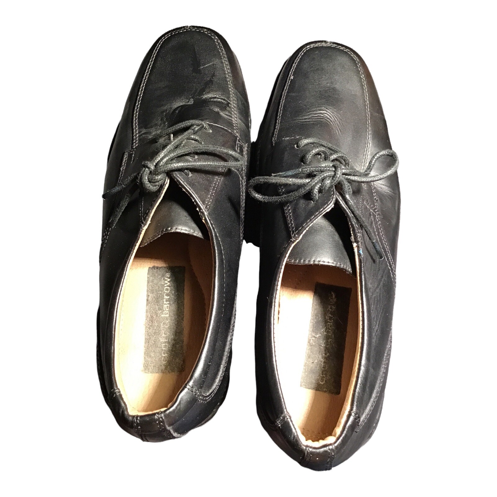 SAOLA Scarpe eleganti Oxford nere Croft & Barrow Ortholite Algonquin taglia: 10