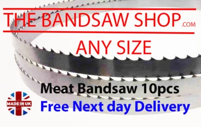 THE BANDSAW SHOP Butchers Bandsaw Blades for Cutting Meat and Fish (4 TPI)
