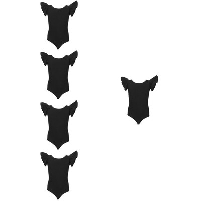  5 Pack Trikot Ballettrock Ballettkleidung Für Mädchen Puffärmel