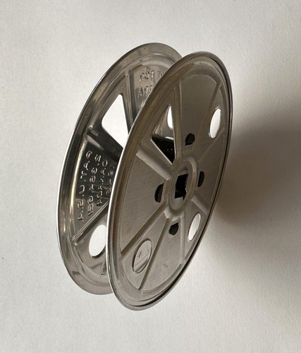Vintage Kodak 3-5/8" Aluminum 16mm Film Reel - 1946 - Afbeelding 3 van 3
