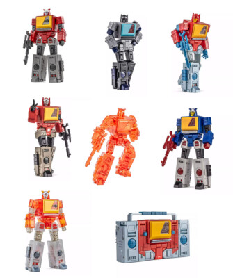 Newage NA Blaster H62 H62B H62C H62EX H62R H62S H62T G1 Louie Small Scale Figure