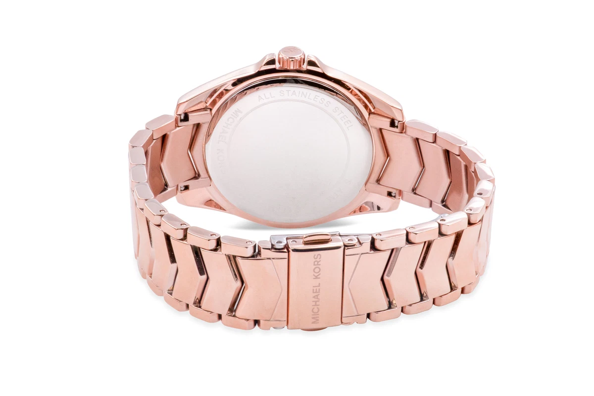 Michael Kors Whitney Rose Gold-Tone Crystal Ladies Watch MK6694 | eBay